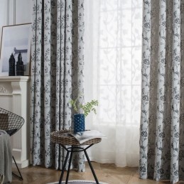 Mørklæggende Gardin I Hør,...