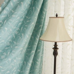 Mørklæggende Gardin I Bomuld, Specialfremstillet, Gardinranke, Broderet, Nordisk Stil Til Stue, Soveværelse