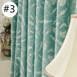 Mørklæggende Gardin I Bomuld, Specialfremstillet, Gardinranke, Broderet, Nordisk Stil Til Stue, Soveværelse
