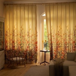 Chevron Gardiner Amerikansk Blomsterprint