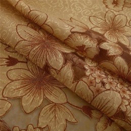 Klassisk Voilegardin, Specialfremstillet, Gardinpanel, Landlig Stil, Storslået Blomstergren, Jacquard