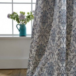 Retro Gardin Efter Mål Gardin Europæisk Broderi Soveværelse