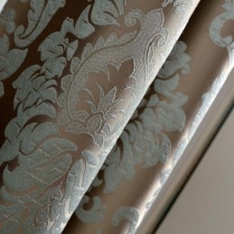 Europæisk Max Mørklægningsgardin Skræddersyet Gardin Luksus Damaskus Jacquard Soveværelse