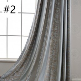 Nordiske Mørklægningsgardiner I Jacquard Til Stue/Soveværelse