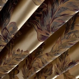 Nordisk Mørklægningsgardin, Specialfremstillet, Gardin Med Fjer, Jacquard, Til Stue, Soveværelse