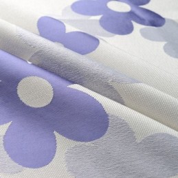 Mørklægningsgardin Skræddersyet Nordisk Blomst Jacquard Til Stue Soveværelse