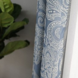 Europæisk Mørklægningsgardin, Specialfremstillet, Gardin I Jacquard Til Stue, Soveværelse