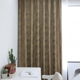 Mørklægningsgardin Skræddersyet Nordisk Jacquard Til Stue Soveværelse
