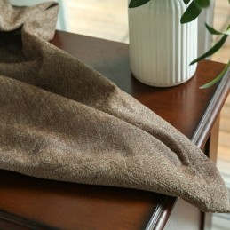 Mørklægningsgardin Skræddersyet Nordisk Ensfarvet Jacquard Til Stue Soveværelse