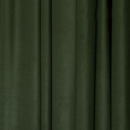 Mørkegrøn Flannel Mørklægningsgardin Skræddersyet Minimalistisk Ensfarvet Stof Stue Soveværelse