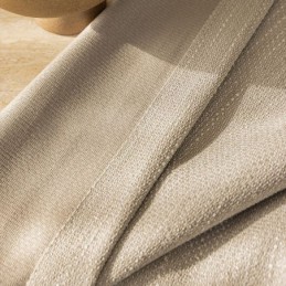 Moderne Mørklægningsgardiner Ensfarvet Jacquard Til Stuen