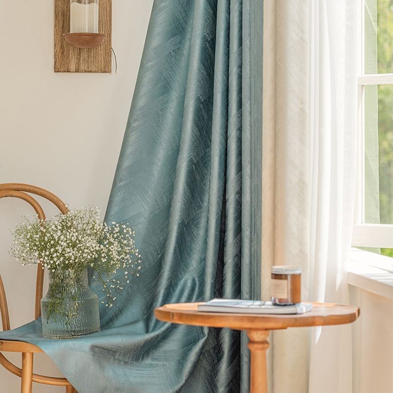 Nordisk Mørklægningsgardin, Specialfremstillet, Gardin Med Høj Præcision, Jacquard, Til Soveværelse, Stue