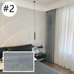 Nordisk Mørklægningsgardin, Specialfremstillet, Gardin Med Høj Præcision, Jacquard, Til Soveværelse, Stue