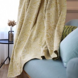 Moderne Bomuldsgardin, Specialfremstillet, Gardinplante, Jacquard, Til Stue, Soveværelse