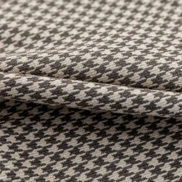 Moderne Syning Gardin Skræddersyet Houndstooth Mørklægningsgardin Til Stue Soveværelse