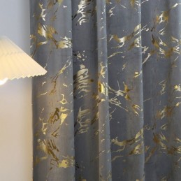 Flannel Bronze Gardiner Simpelt Mørklægningsgardin Skræddersyet Gardin Til Soveværelse Stue