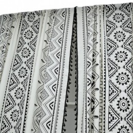 Gardiner I Bohemestil, Specialfremstillet, Geometriske Kvaster, Trykte Gardiner Til Soveværelse, Stue