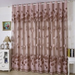 Minimalistisk Voile Gardin...