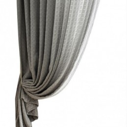Nordisk Ternet Tylgardin Skræddersyet Gardin Kædestrik Transparent Til Stuen