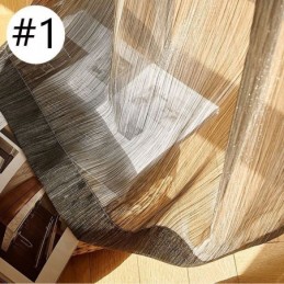Smukt Voile-Gardin, Skræddersyet, Ensfarvet Tyl, Til Stue, Soveværelse