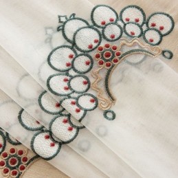 Broderede, Transparente Tylgardiner, Elegante Gardiner, Cortinas Til Stuen