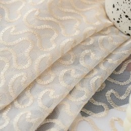 Broderede, Transparente Tylgardiner, Gennemsigtige Gardiner, Cortinas Til Stuen