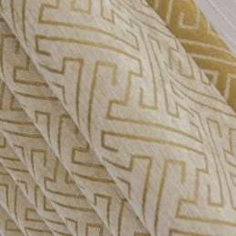 Moderne Chenille-Gardin, Skræddersyet Gardin, Enkel Splejsning, Jacquard, Stue, Soveværelsesstof
