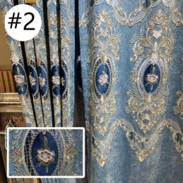Luksusgardin Skræddersyet Til Gardinbroderi I Europæisk Stil