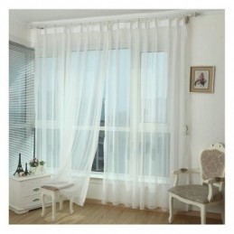 Moderne Hvide Transparente...