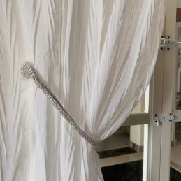 Hvidt Tyl Kort Gardin Til Målfremstillet Gardin Ensfarvet Transparent Voile Gardiner Til Stue